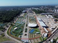 belém, sede da cop30, vista do alto