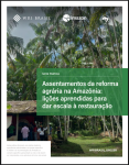 Capa da publicação com floresta ao fundo 