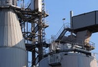 Imagem mostra estrutura industrial