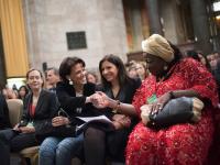 Women4Climate teve o lançamento oficial no dia 15 de março, em encontro em Nova York (Foto: Scout Tufankjian/C40)