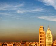 Névoa no céu de São Paulo (foto: Gabriel de Andrade Fernandes/Flickr)