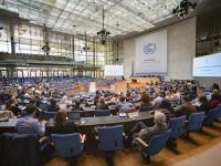 Reunião de trabalho de especialistas em adaptação durante a Conferência sobre Mudança do Clima realizada em Bonn em maio de 2017 (Foto: UNclimatechange/flickr)