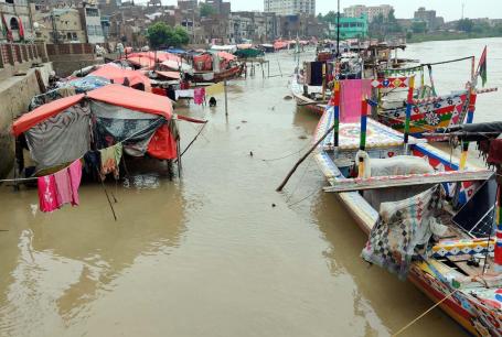 enchente grave no paquistão