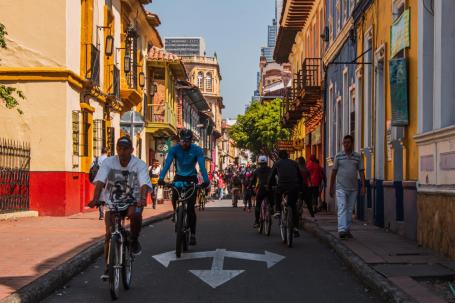 Bicicletas na Colômbia