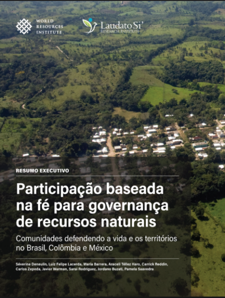 Capa de estudo sobre comunidades de fé
