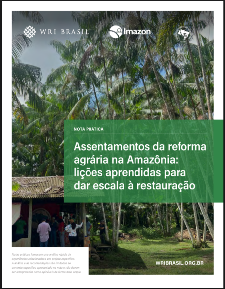 Capa da publicação com floresta ao fundo 