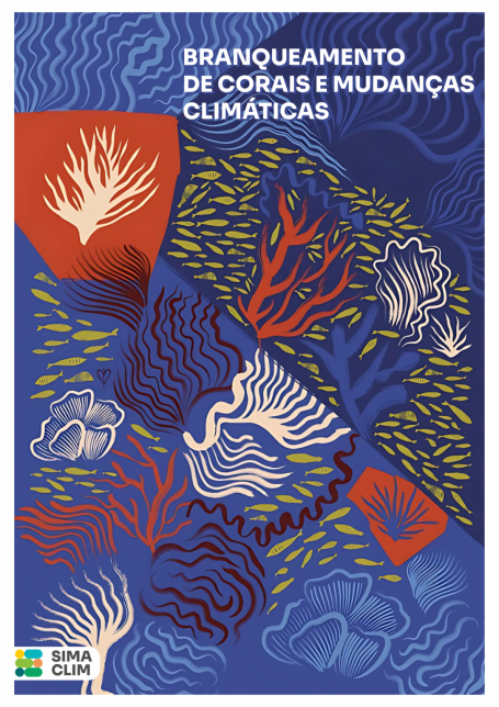Capa do relatório mostra ilustrações de corais