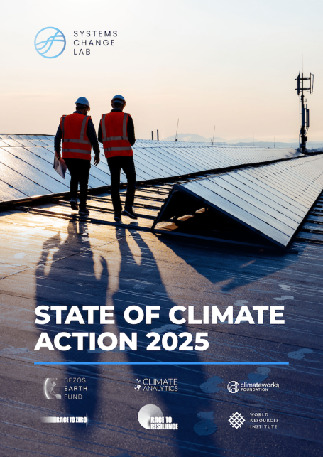 Capa do Relatório State of Climate Action