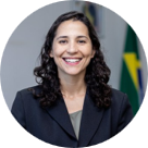 Foto de Júlia Cruz, secretária MDIC