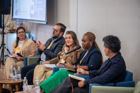Participantes do painel 3 do 2º Diálogo Nacional