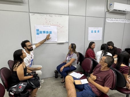 Oficinas de escuta com a população em Fortaleza