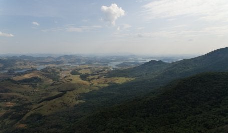 Serra da Mantiqueira, área de recarga do Sistema Cantareira, em São Paulo. Foto: André Guerra/TNC