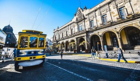 transporte coletivo em Guadalajara
