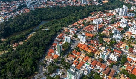 imagem aérea de belo horizonte