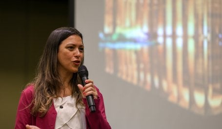 Ministério do Meio Ambiente e Mudança do ClimaSeguir 1ª Reunião da Iniciativa Global em Bioeconomia do G20 Secretária Nacional de Bioeconomia, Carina Pimenta.