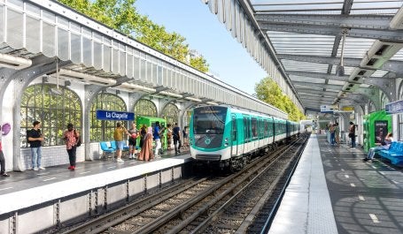metrô em Paris