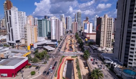 Avenida em Belém, Pará