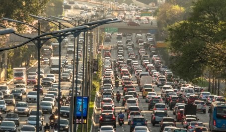 Avenida 23 de maio, cidade de São Paulo, Brasil (Foto: Alf Ribeiro/Shutterstock) Imagem por Alf Ribeiro/Shutterstock