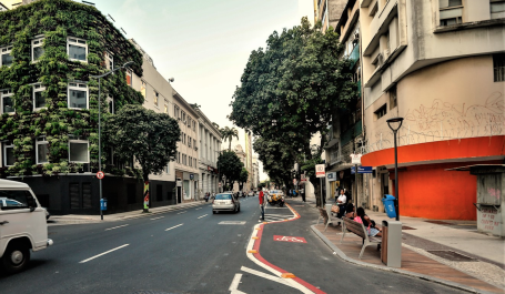 Rua Miguel Calmon, em Salvador