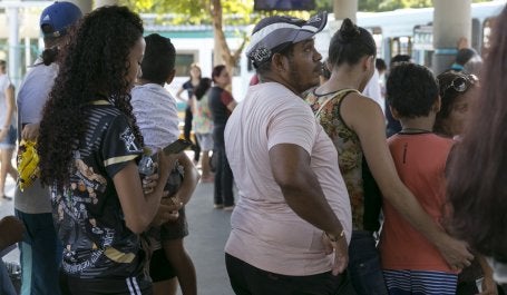 Fortaleza promove ações para coibir os casos de assédio no transporte coletivo, um desafio urgente para as cidades brasileiras (Foto: Daniel Hunter/WRI Brasil)