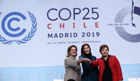  A COP25 ocorre de 2 a 13 de dezembro de 2019 em Madri