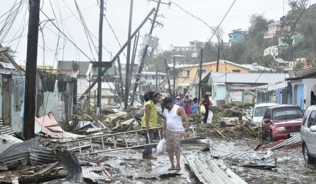 As consequências do furacão María em Domínica (foto: Roosevelt Skerrit/Flickr)