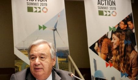 António Guterres, Secretário-Geral da ONU (foto: UNclimatechange/Flickr)