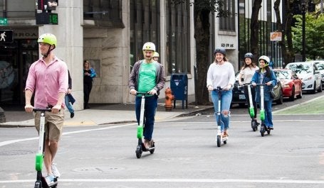 patinetes elétricos compartilhados regulamentações nova mobilidade