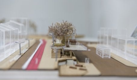 Cidades tem agora o desafio de fazer os projetos saírem das maquetes para a realidade. Na imagem, um dos projetos da Rede Nacional Para a Mobilidade de Baixo Carbono apresentados em Recife (foto: Daniel Hunter/WRI Brasil)