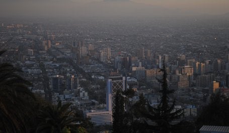Santiago, capital do Chile (Foto: BruceW./Flickr)