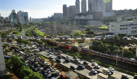 São Paulo foi a primeira cidade brasileira a regulamentar serviços como o Uber (Foto: Mariana Gil/WRI Brasil)