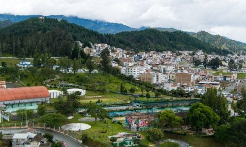corredores verdes entre a cidade