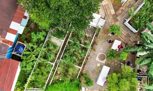 As intervenções do RISE ajudam a solucionar desafios de infraestrutura hídrica incorporando o planejamento de espaços comunitários.