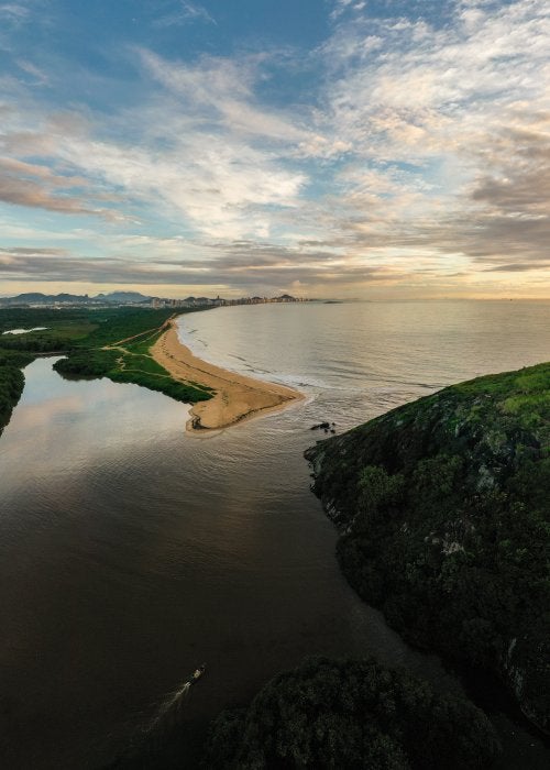 Vista aérea de Rio Jucu - Espírito Santo (ES) em 2021