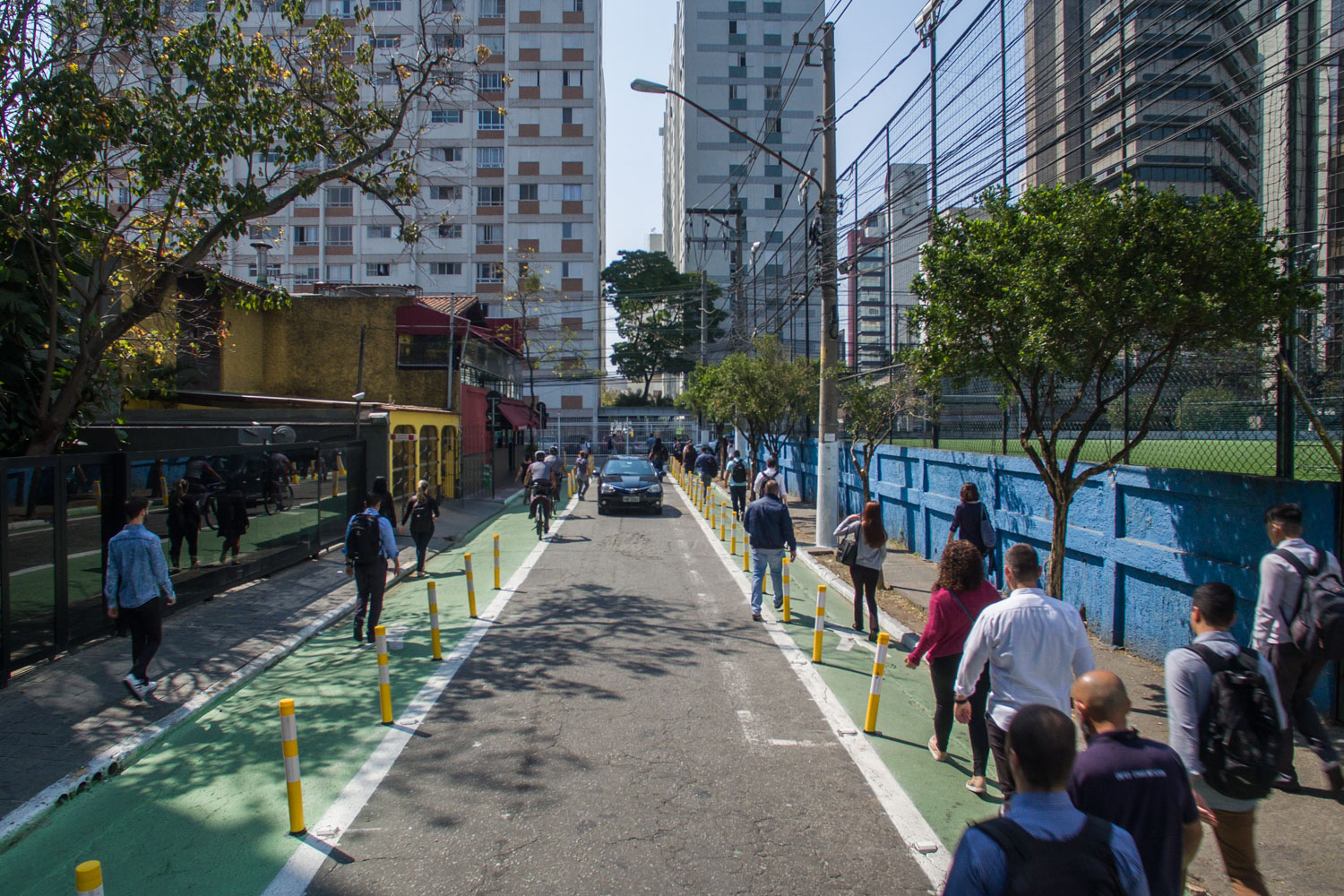 <p>Mudanças na Rua Joel Carlos Borges, em São Paulo</p>
